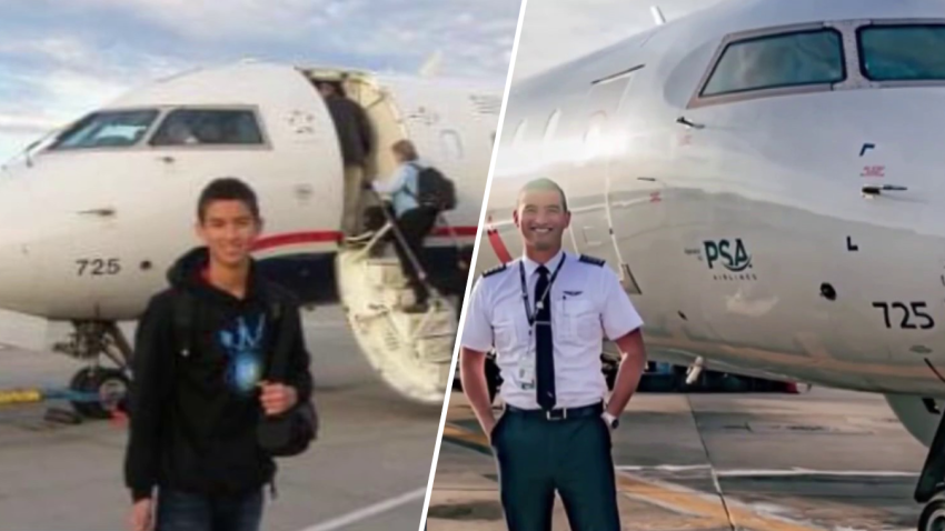 Spenser Critterton — now a 28-year-old pilot — never dreamed he’d one day fly a plane he’d posed with as a teen.