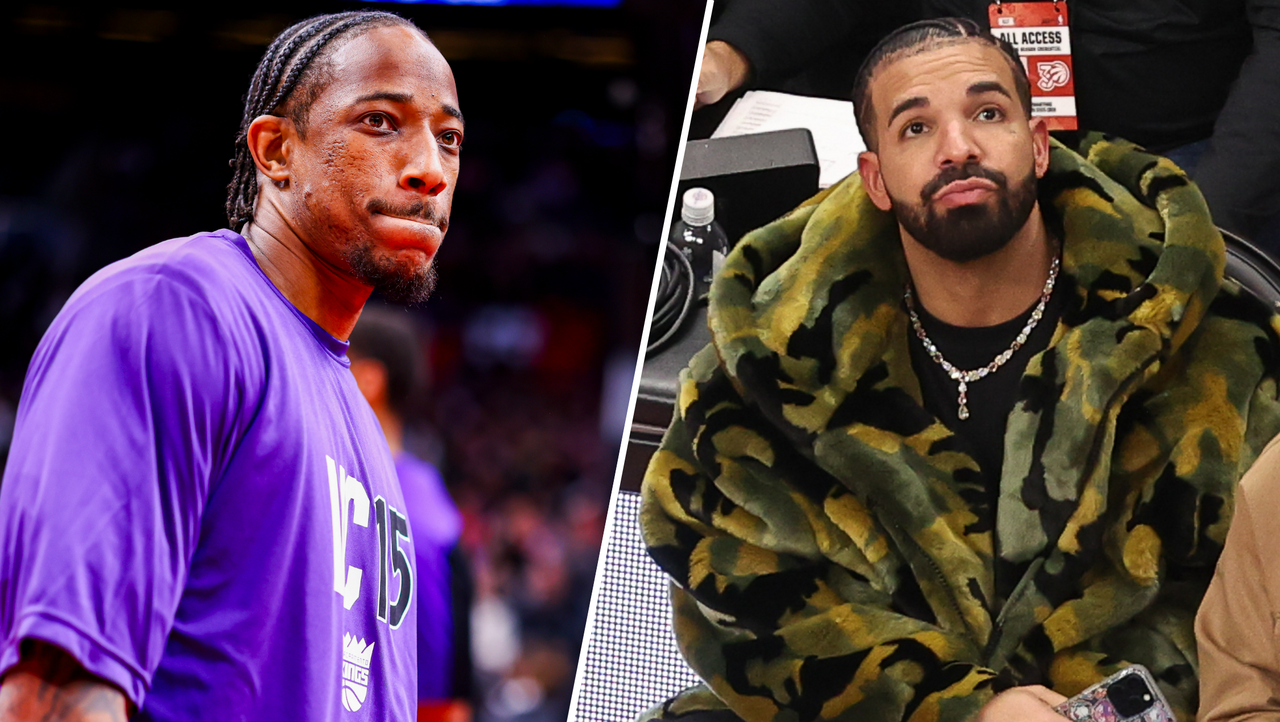 Kings' DeMar DeRozan responds to Drake saying he'd remove his Raptors
banner