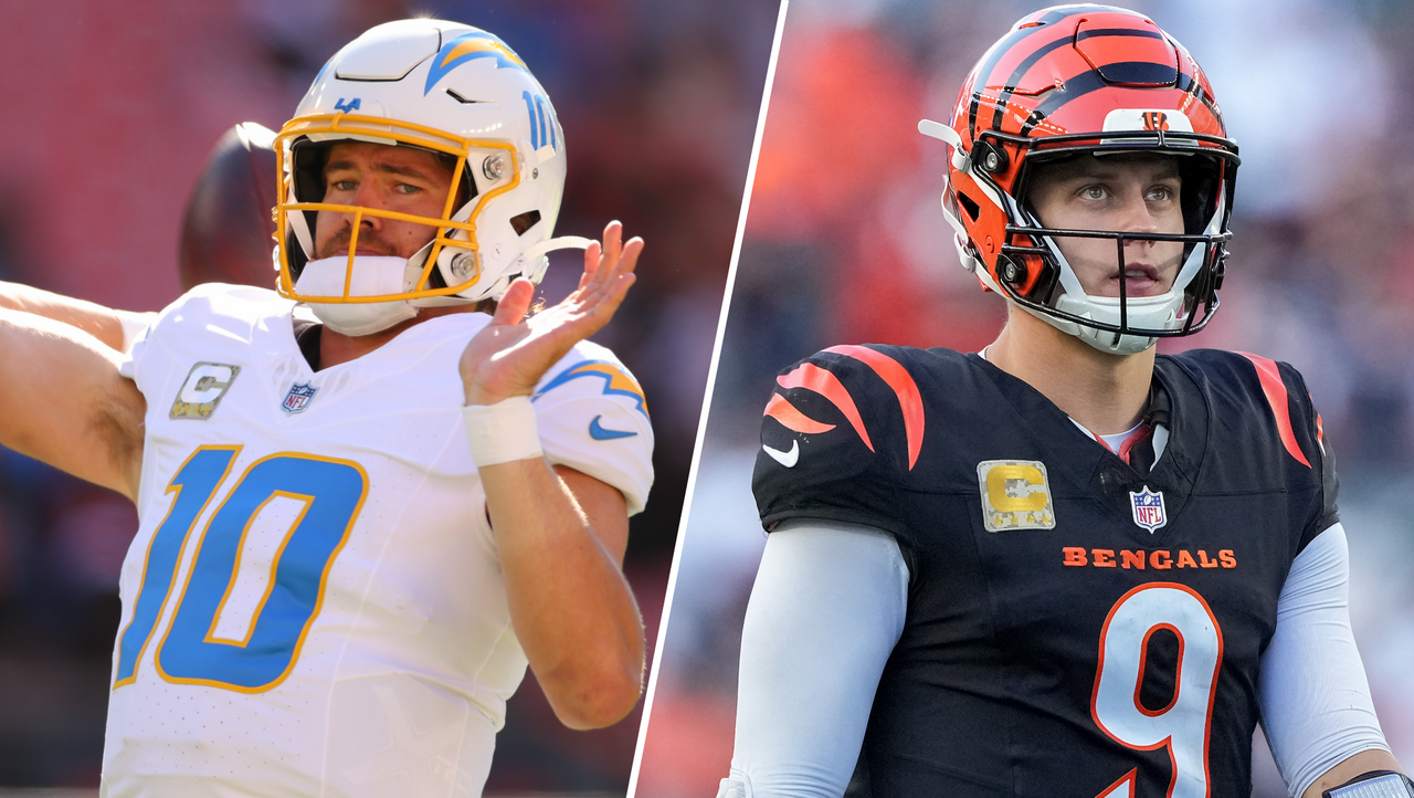 Chargers-Bengals flexed to Sunday Night Football in Week 11,
Colts-Jets out