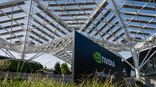 Nvidia’s headquarters in Santa Clara, California.