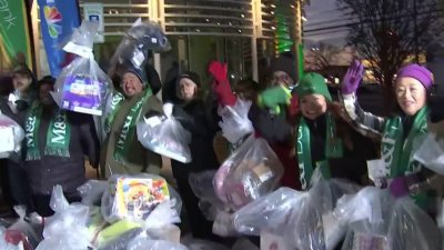 Volunteers load up toys for Salvation Army's Angel Tree program