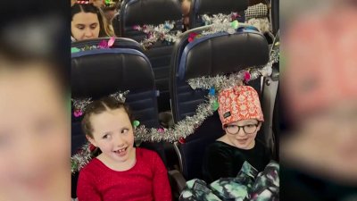 Next stop, the North Pole: Kids in hospice take fantasy flight from Dulles