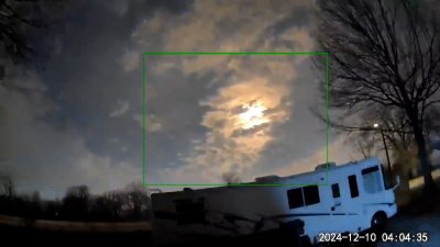 WATCH:  Cameras capture a celestial display moving across the sky in Indiana