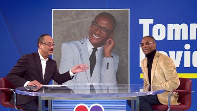 Comedian Tommy Davidson talks with News4's Tony Perkins about singing career