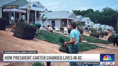 One of the president's houses: DC homeowners remember Jimmy Carter's dedication