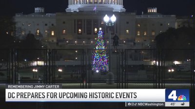 DC prepares for upcoming major events like Carter funeral and Trump inauguration