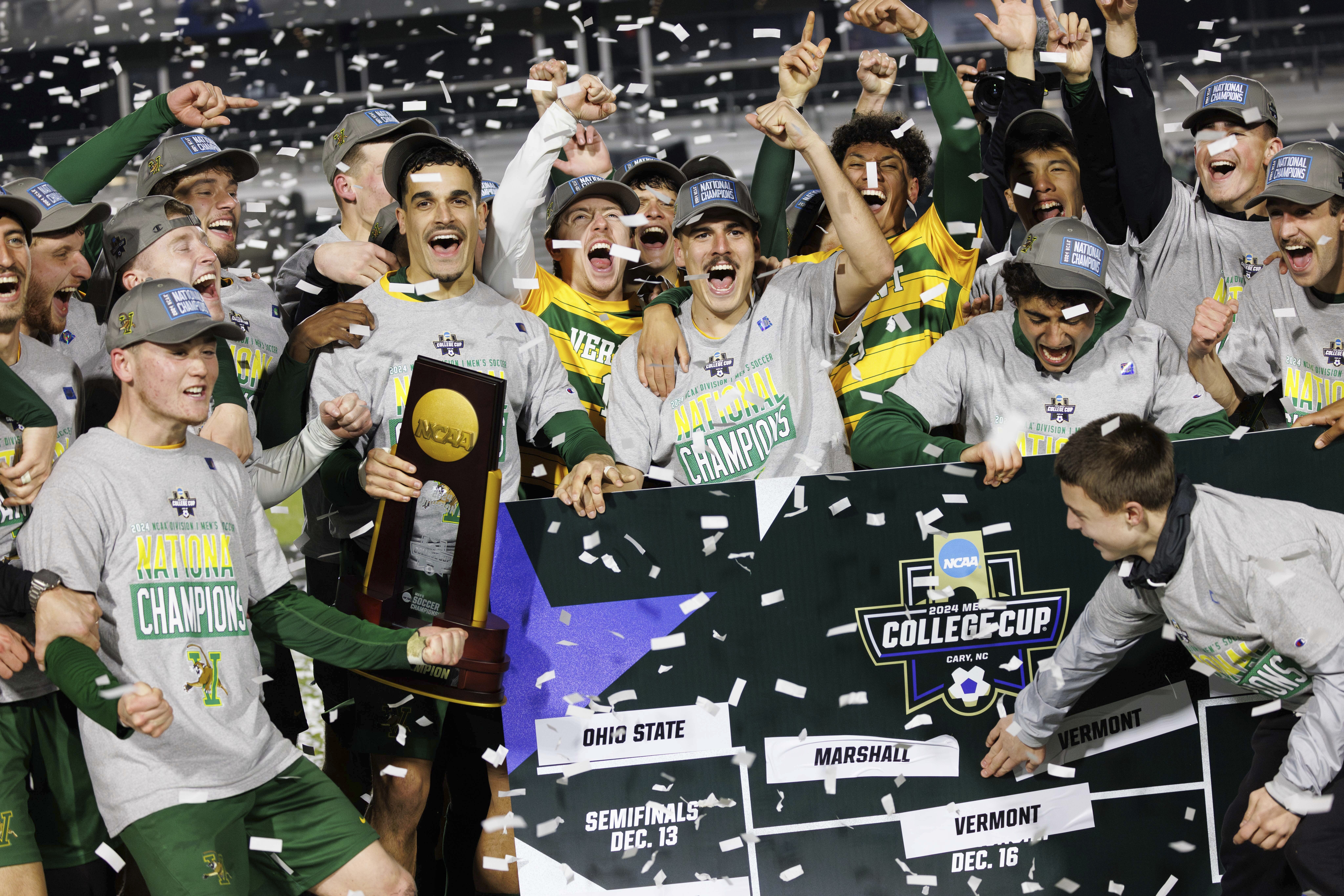 Vermont Men’s Soccer Claims Historic NCAA Championship Title