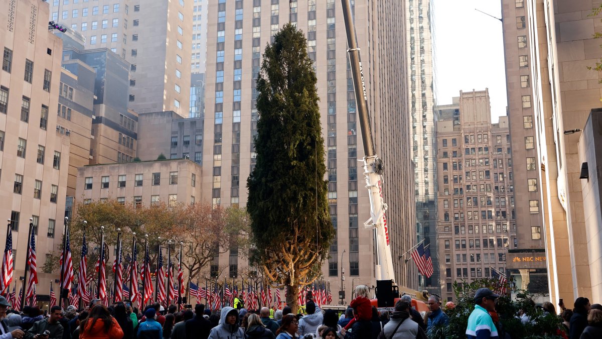 How to watch the 2024 Rockefeller Center Christmas tree lighting NBC4