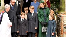 The British Royal Family Attend The 2024 Christmas Morning Service