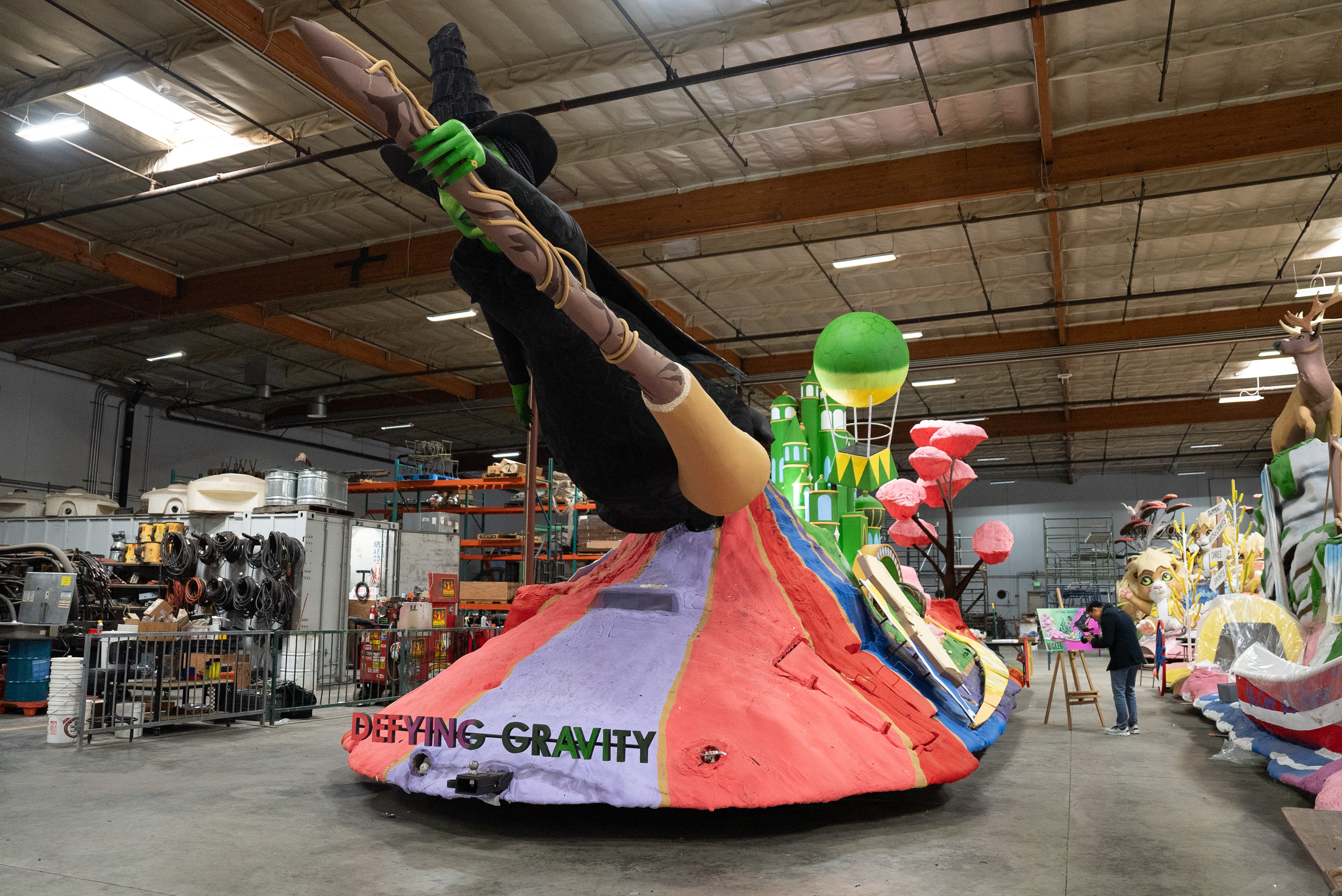 "Wicked" Rose Parade float