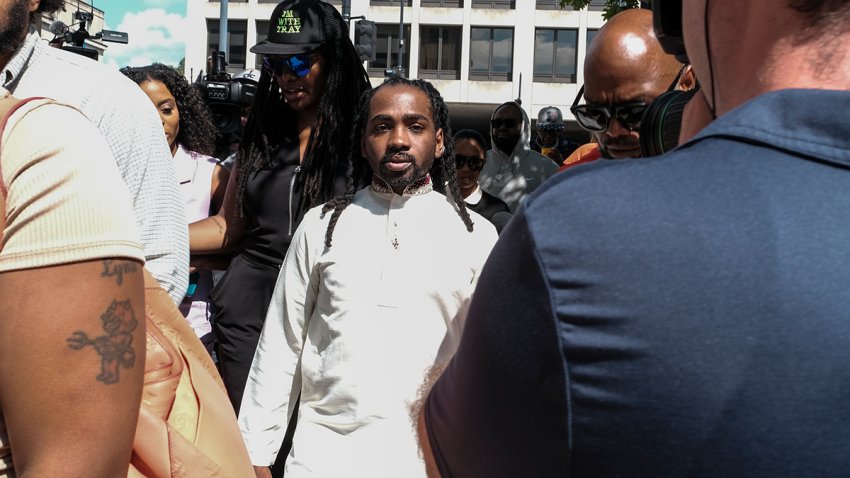 D.C. Councilman Trayon White Sr. arrives to the E. Barrett Prettyman Federal Courthouse on Sept. 12, 2024, in Washington, D.C. White was arraigned and plead not guilty in federal court on a federal bribery charges following an arrest by the FBI on Aug. 18, 2024.