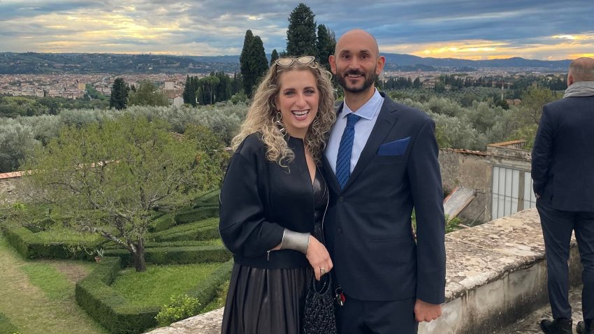 This couple purchased their Italy apartment in 2024.