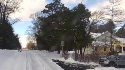 Main roads clear, but side roads remain icy after winter storm