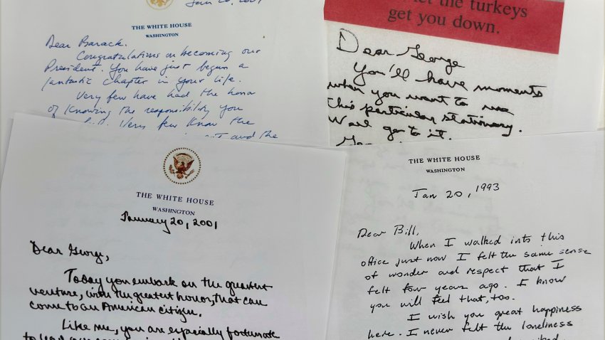 Letters from former presidents