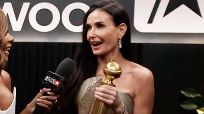 Demi Moore on Golden Globes win: ‘I wasn't sure that I heard it right