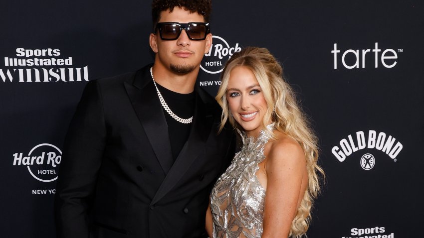 Patrick Mahomes and Brittany Mahomes