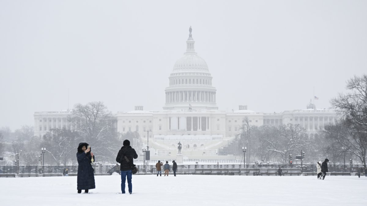 Here is who got the most snow in the DMV – NBC4 Washington