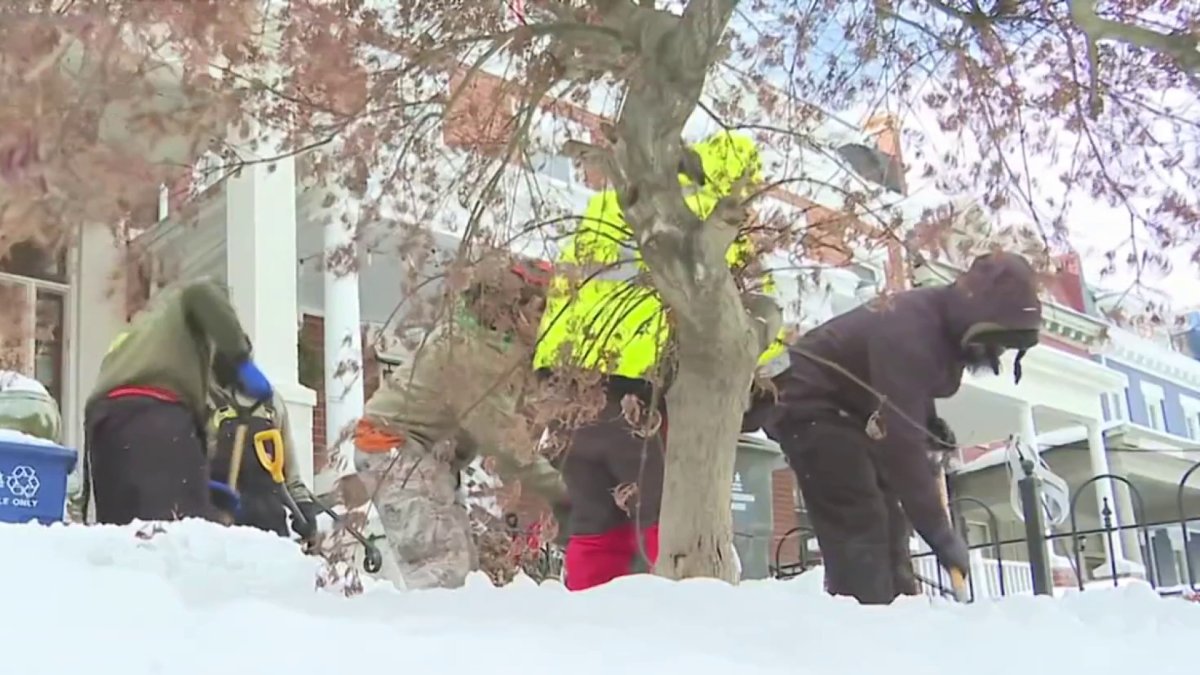 Still need help shoveling? DC's ‘Snow Heroes' are a phone call away