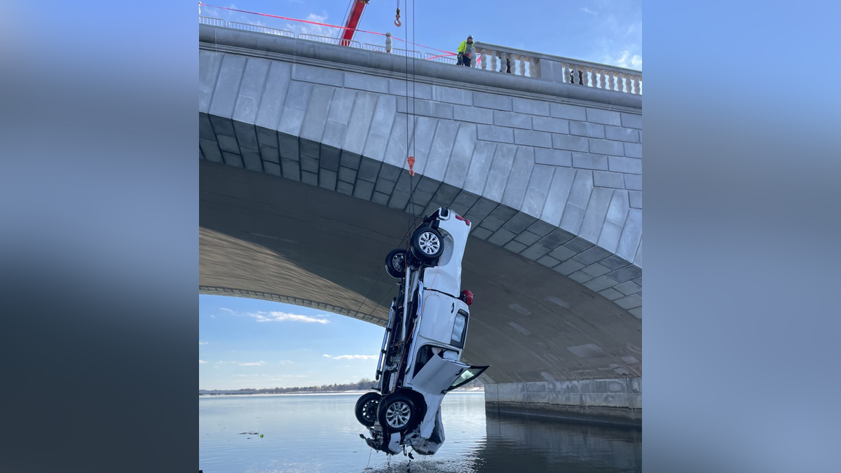 Police ID men who died when truck crashed from bridge into icy Potomac River Feature image