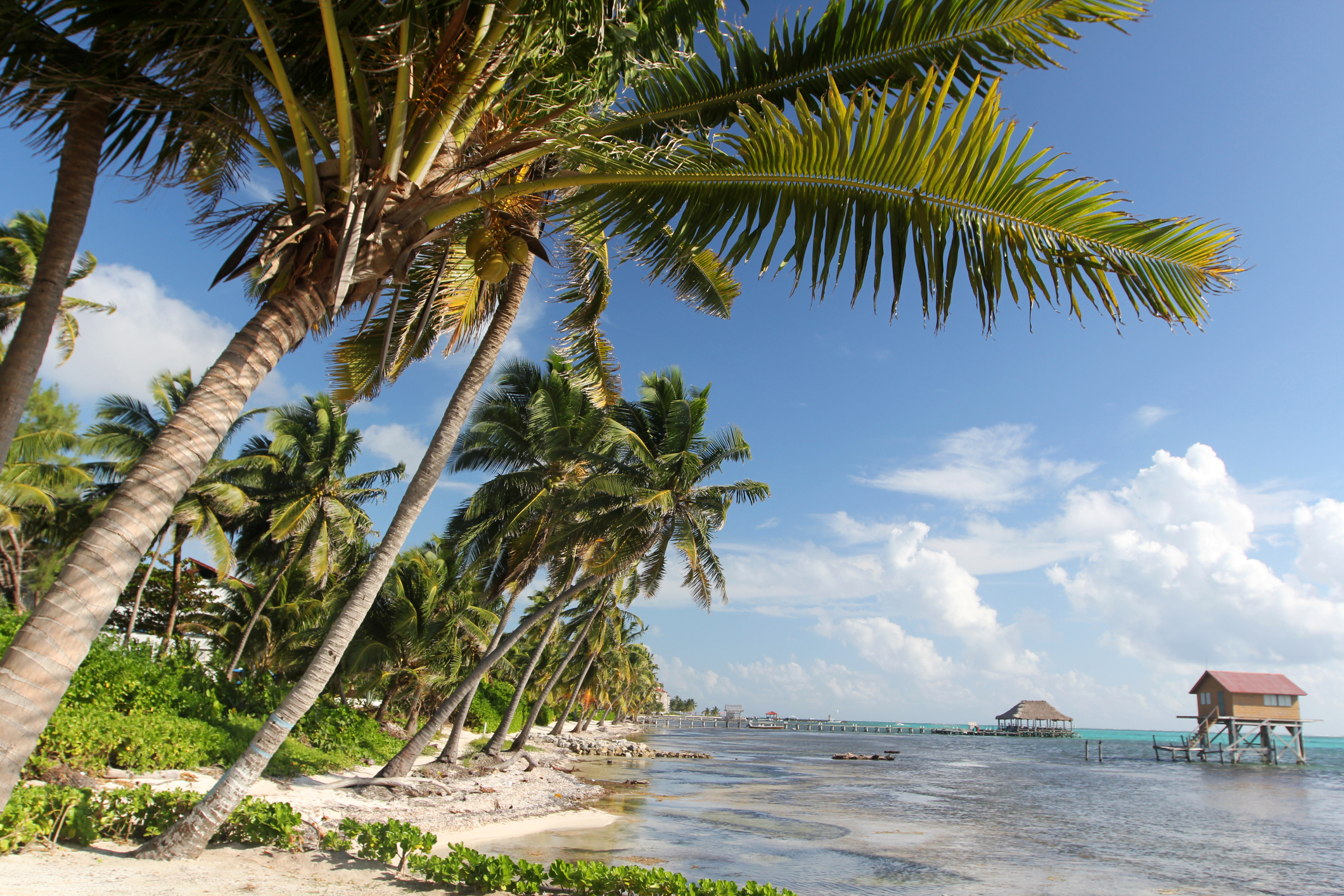 A file photo of the beach in San Pedro, Belize.