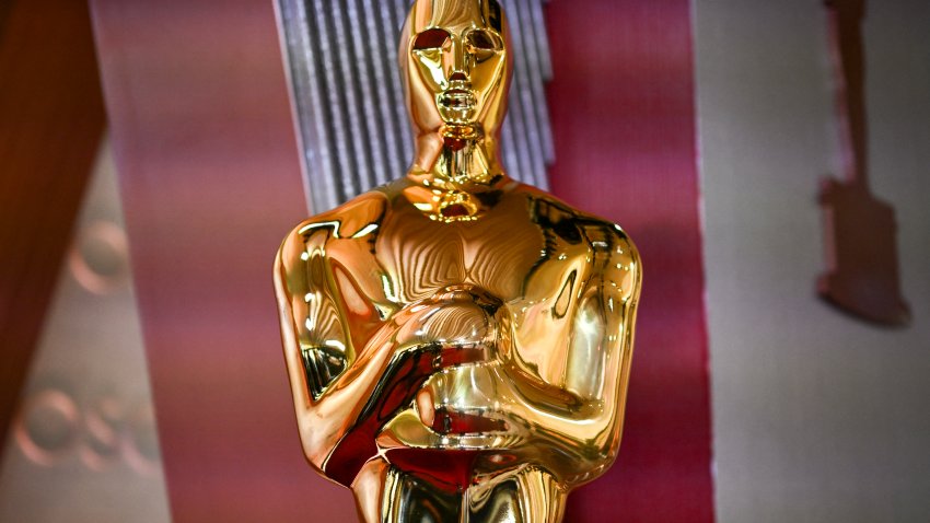 An Oscar statue is pictured at the red carpet of the 97th Annual Academy Awards at the Dolby Theatre in Hollywood, California on February 28, 2025. (Photo by ANGELA WEISS / AFP) (Photo by ANGELA WEISS/AFP via Getty Images)