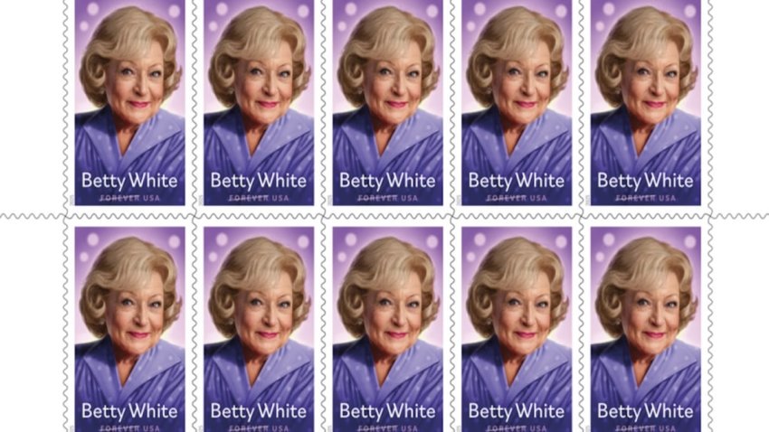 Betty White stamp