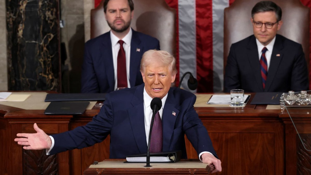 Trump says a ‘little disturbance’ from tariffs is OK, as markets reel ...