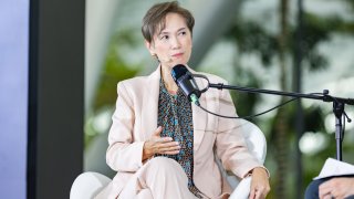 Josephine Teo, Singapore’s minister for digital development and information, at CNBC’s CONVERGE LIVE event on March 12, 2025.