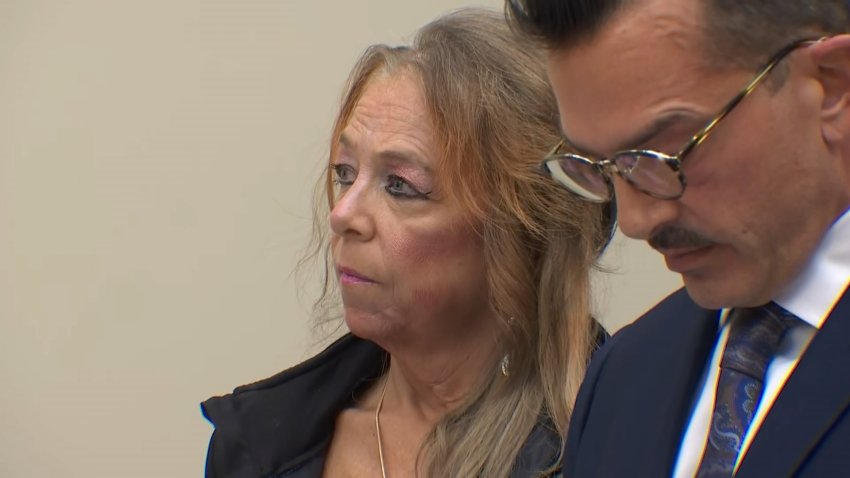 Full raw video: Woman accused of holding stepson captive for 20 years appears in court and pleads not guilty