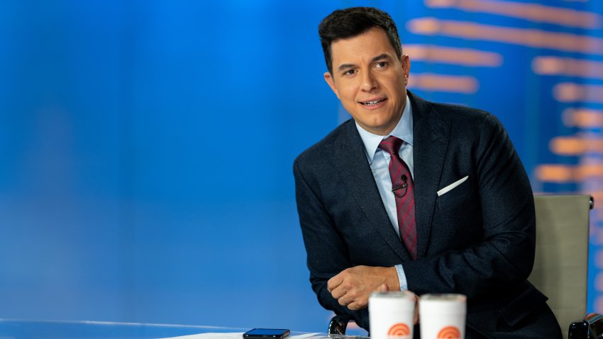 TODAY — Pictured: Tom Llamas on Monday, November 13, 2023 — (Photo by: Nathan Congleton/NBC via Getty Images)