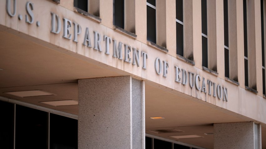 WASHINGTON, DC - MARCH 06: The U.S. Department of Education headquarters is seen on March 06, 2025 in Washington, DC.