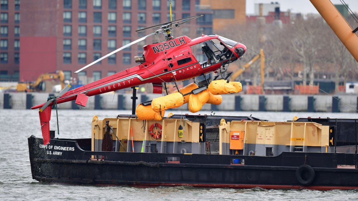 NYC helicopter company shuts down after deadly Hudson River crash, FAA says