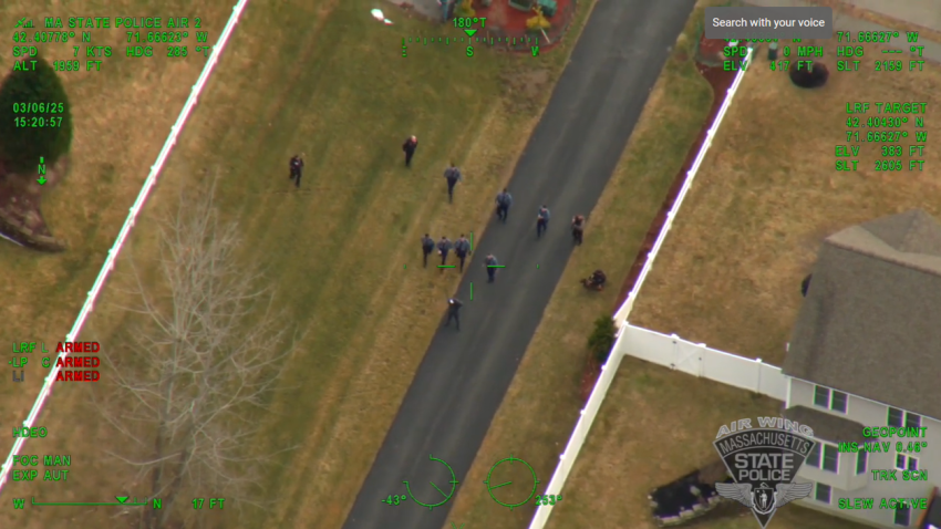 Clinton MA police chase arrest: Video shows police catch NH man NBC4