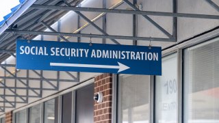 A Social Security Administration (SSA) office in Washington, DC, March 26, 2025. 