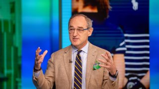 Patrice Louvet, chief executive officer of Ralph Lauren Corp., during a Bloomberg Television interview in London, UK, on Thursday, July 11, 2024.