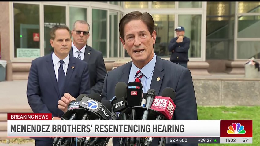 Attorneys speak ahead of Menendez brothers resentencing hearing