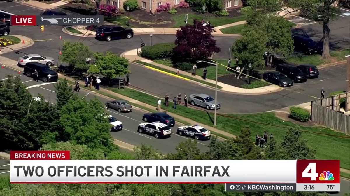 Two officers shot in Fairfax Co. near Greenbriar Town Center – NBC4 ...