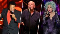 Chubby Checker, Joe Cocker, Cyndi Lauper