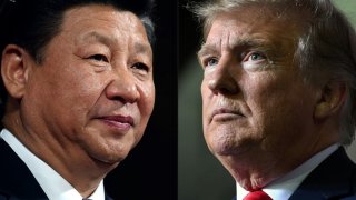 Chinese President Xi Jinping and U.S. President Donald Trump.