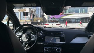 A Waymo self-driving vehicle seen in Phoenix, Arizona on Feb. 27, 2025.