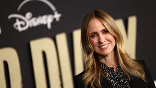 Dana Walden at “Road Diary: Bruce Springsteen & The E Street Band” Documentary Red Carpet at Academy Museum on October 21, 2024 in Los Angeles, California. (Photo by Tommaso Boddi/Variety via Getty Images)
