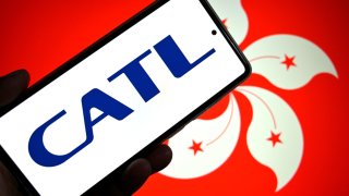 Shares of CATL debut in Hong Kong on May 20, 2025.