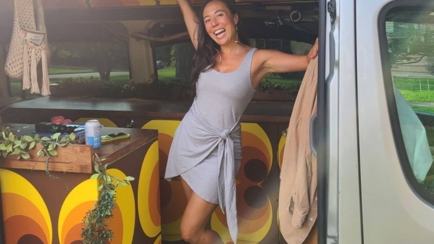 Hilaire Goldie traveled all over the U.S., Mexico and Canada while living in her van.