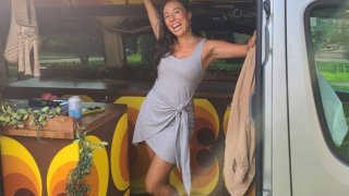 Hilaire Goldie traveled all over the U.S., Mexico and Canada while living in her van.