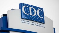 A view of the sign of Center for Disease Control headquarters