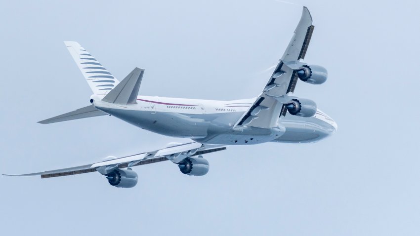 A 13-year-old private Boeing aircraft