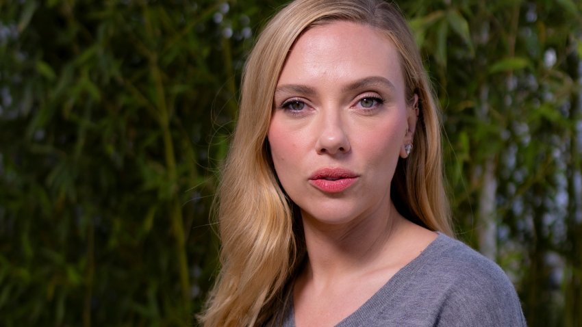 Director Scarlett Johansson poses for a portrait photograph for the film ‘Eleanor the Great’ at the 78th international film festival, Cannes, southern France, Wednesday, May 21, 2025.