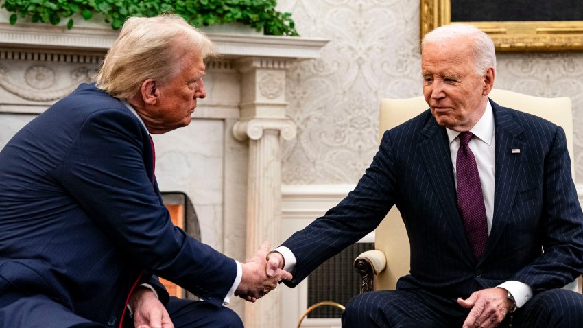 Donald Trump and Joe Biden