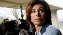 UNITED STATES - NOVEMBER 07: Republican candidate for state attorney general Jeanine Pirro speaks with the media after casting her vote in the general election at Harrison Ave. School in Harrison, N.Y. (Photo by Enid Alvarez/NY Daily News Archive via Getty Images)