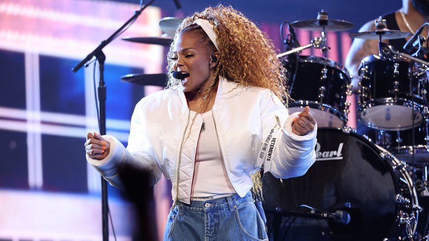 Janet Jackson at the 2025 American Music Awards at the Fontainebleau Las Vegas on May 26, 2025.